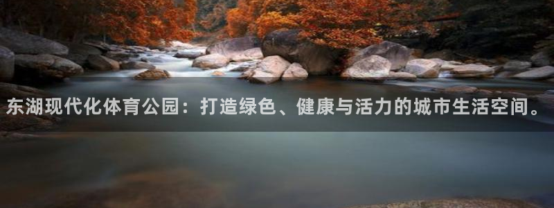 东湖现代化体育公园：打造绿色、健康与活力的城市生活空间。