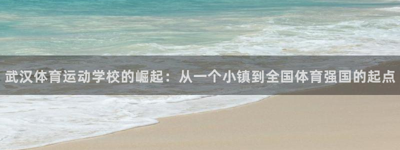 武汉体育运动学校的崛起：从一个小镇到全国体育强国的起点